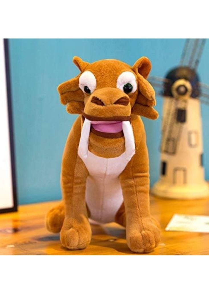 Premium Ice Age Diego Saber-Tooth Tiger Plush Toy – Soft Stuffed Animal - Image 2